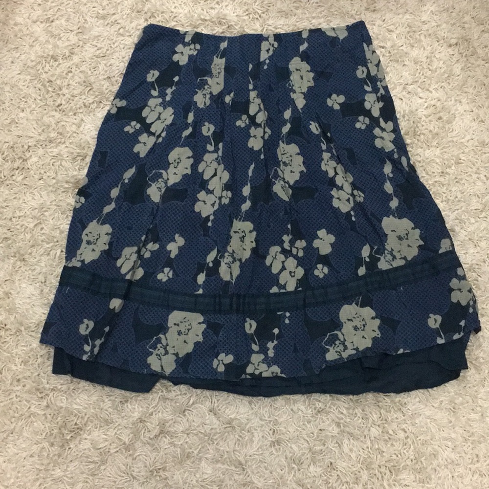DKNY floral skirt